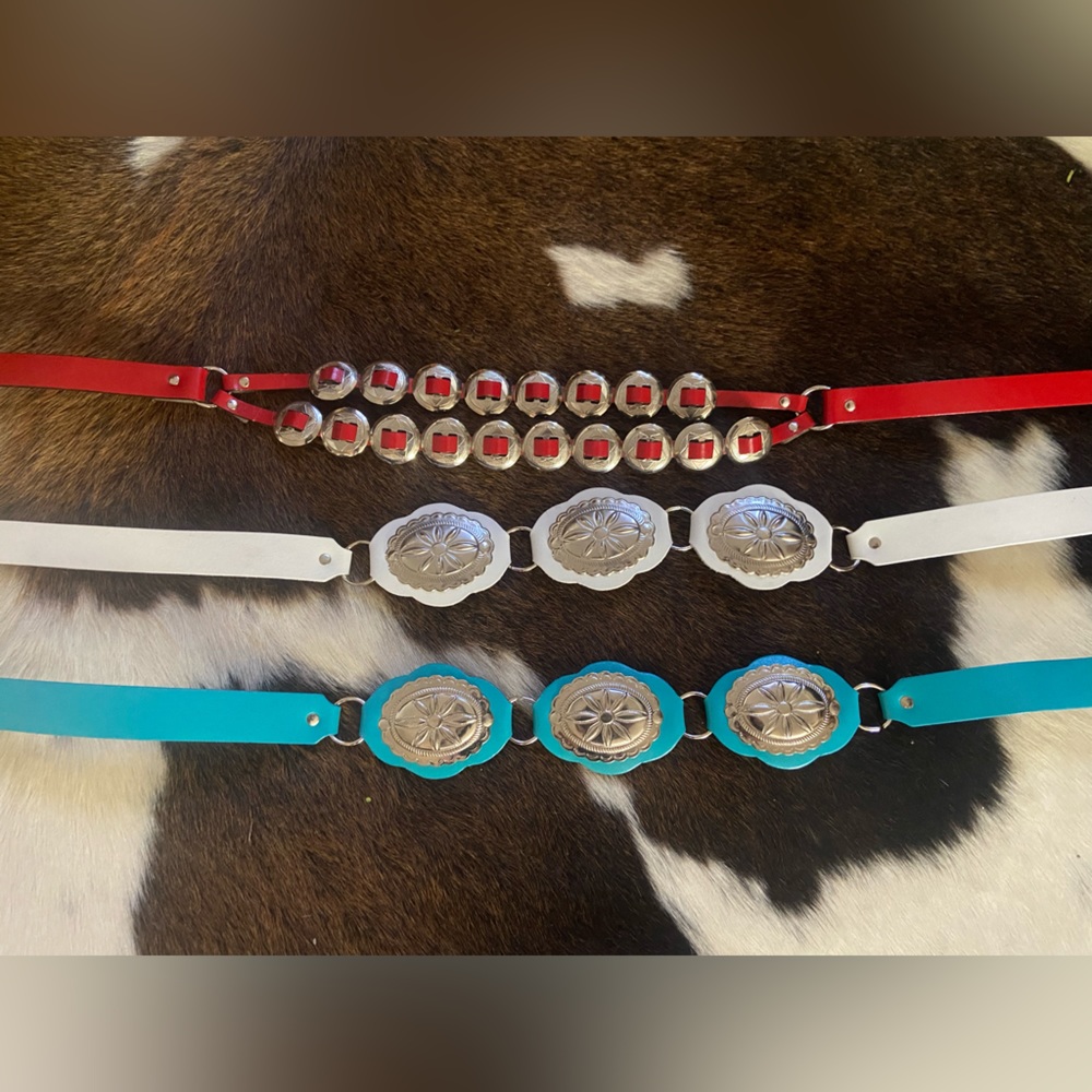 🩵 turquoise🩵 vintage Concho belt